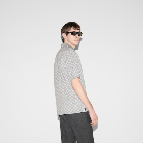 Poloshirt aus GG Baumwoll-Piqué
