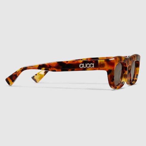 Sonnenbrille mit rechteckigem Rahmen