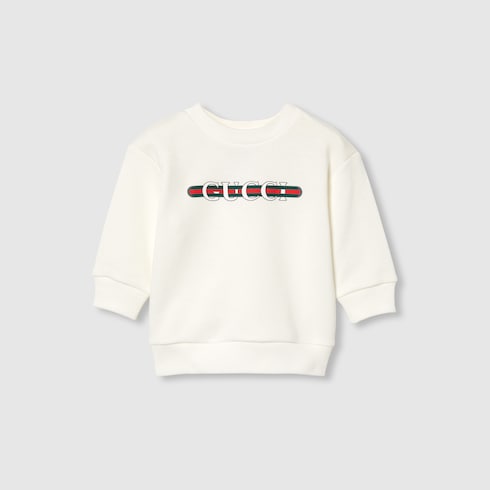 Baby printed cotton sweatshirt
