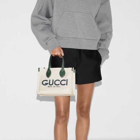 GUCCI プリント スモール トートバッグ