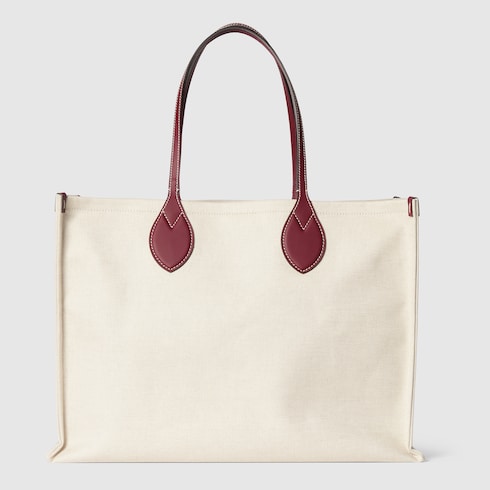 Large tote bag with Gucci print