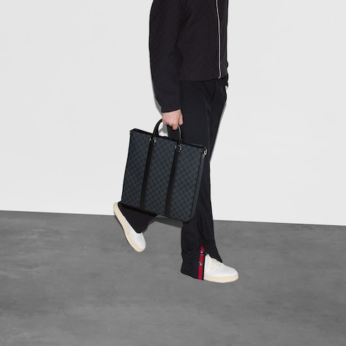 Bolso tote GG Black tamaño grande