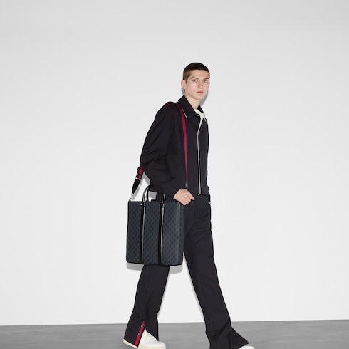 Bolso tote GG Black tamaño grande