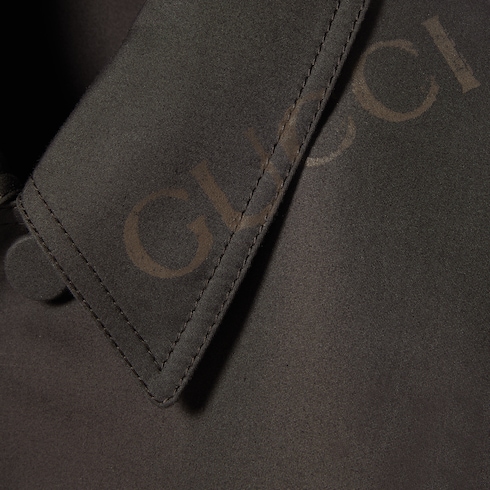 Technical cotton jacket Detail 7