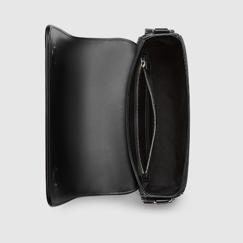 Bandolera GG Black tamaño mediano