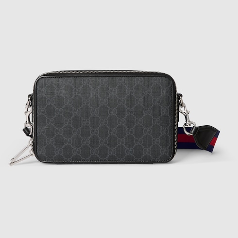 Bolso de hombro GG Black tamaño pequeño