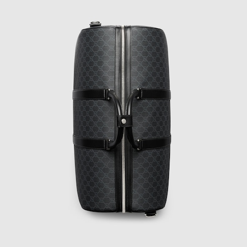 Bolso de viaje grande negro con GG