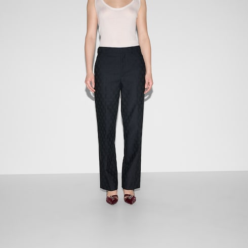 Pantalone in lana GG