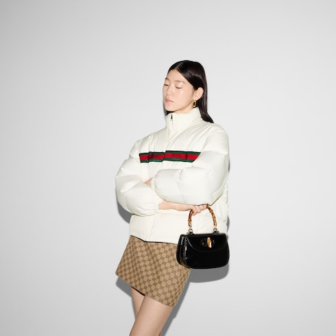 Bomber in twill di poliestere