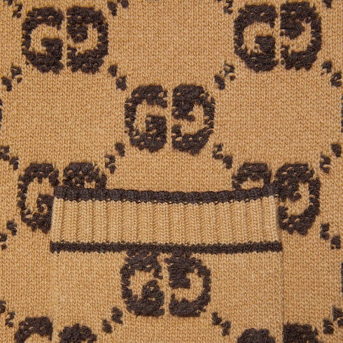 GG wool bouclé jacquard dress