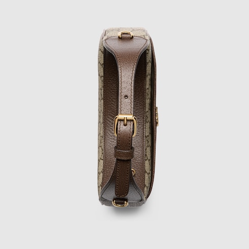 Ophidia super mini shoulder bag in Beige GG Canvas | GUCCI® SI