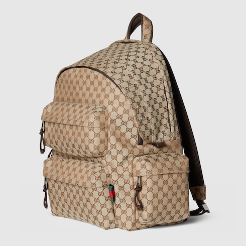 GG canvas large backpack