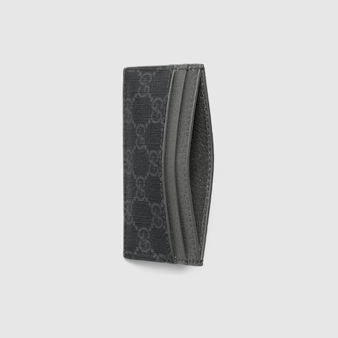 Grey trim GG card case