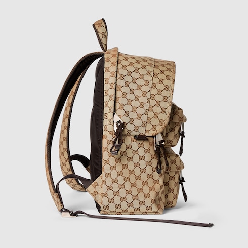 Mittelgroßer Rucksack aus GG Canvas