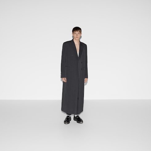 Gucci overcoat mens outlet