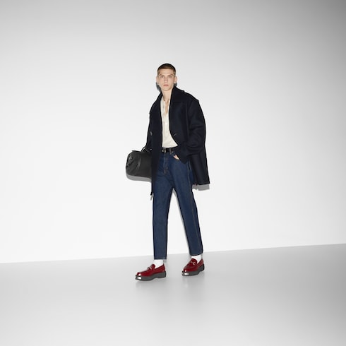 Pantaloni in denim taglio corto
