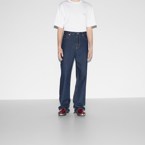 Baggy-Hose aus Denim