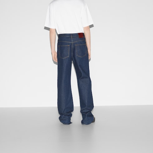 Baggy-Hose aus Denim