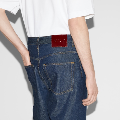 Baggy-Hose aus Denim