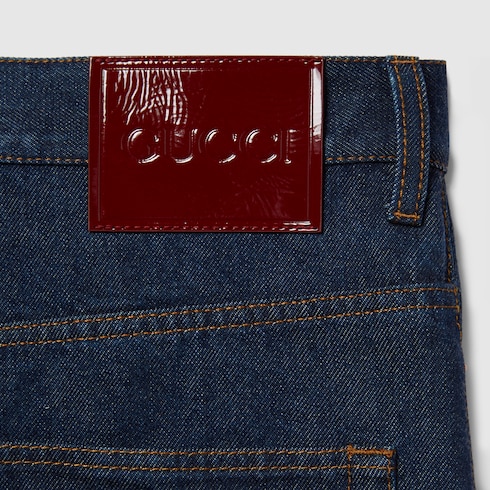 Pantaloni in denim dal taglio ampio