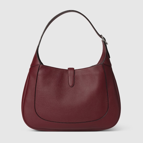 Borsa a spalla Jackie misura grande in pelle Rosso Ancora GUCCI Italia
