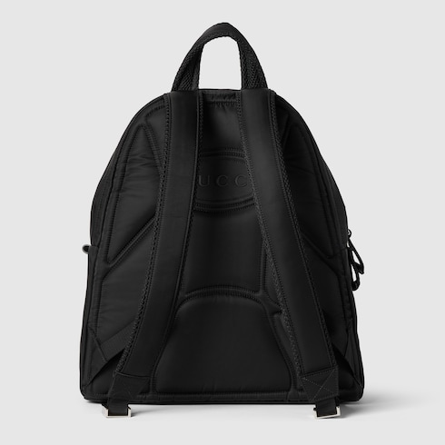 Medium backpack with Gucci logo Detail 5