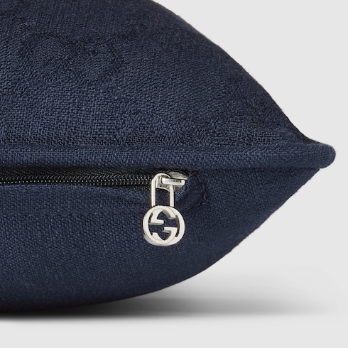 Coussin en viscose GG