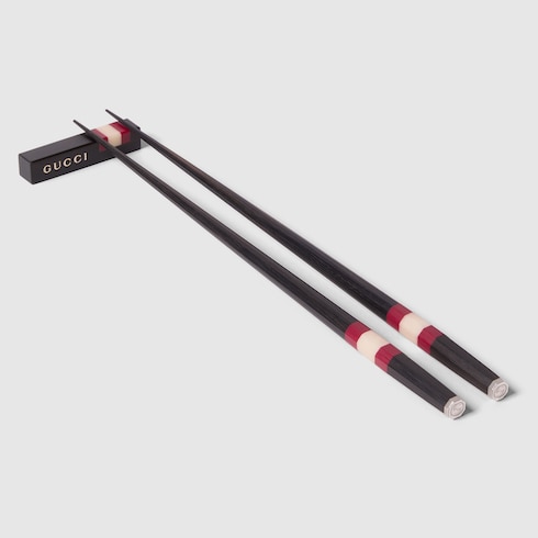 Palillos de madera con tribanda Web