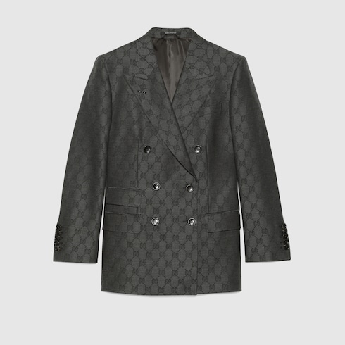 GG wool jacquard jacket