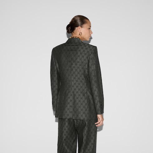 GG wool jacquard jacket
