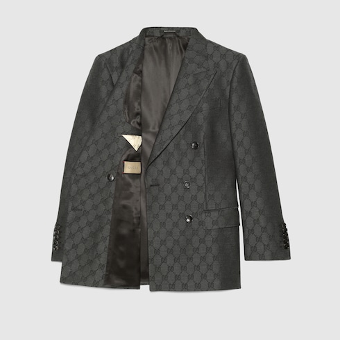GG wool jacquard jacket