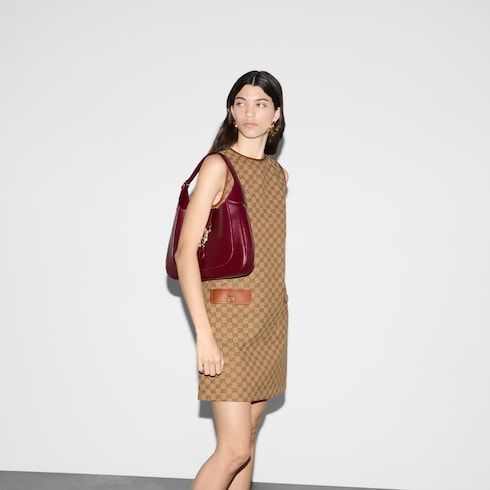 Vestido de lona con GG