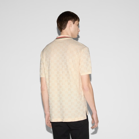 Poloshirt aus GG Baumwoll-Piqué
