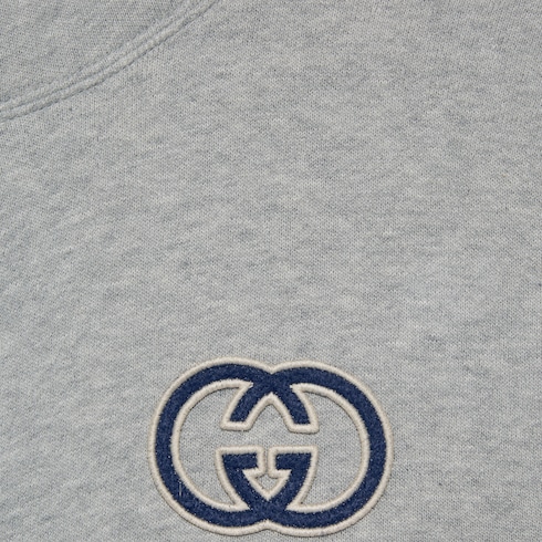 Cotton jersey hooded sweatshirt Detail 9