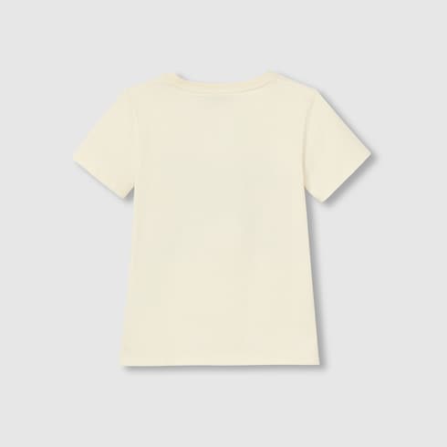 T-shirt bambino in cotone con stampa
