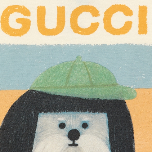 T-shirt bambino in cotone con stampa