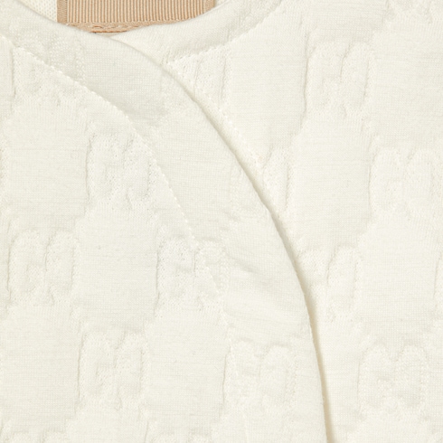 Baby padded GG cotton one-piece