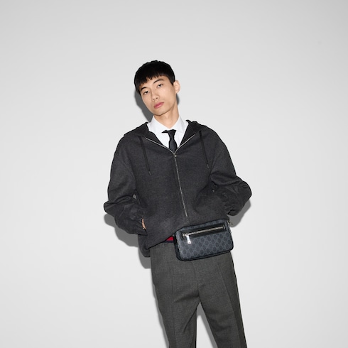 Sac ceinture GG Black petit format
