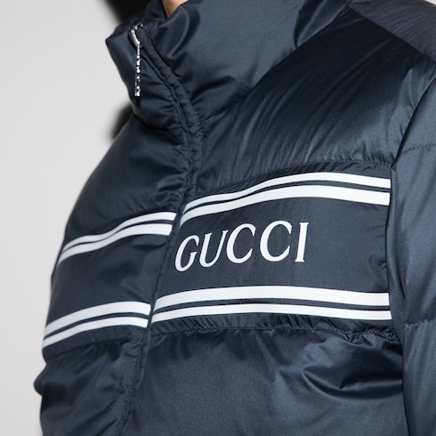 Nylon puffer jacket Detail 5