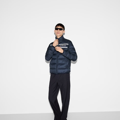 Nylon puffer jacket Detail 7