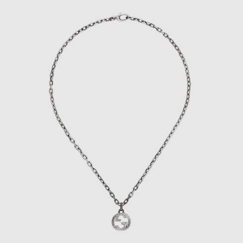 Collana Gucci Interlocking con pendente