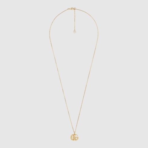 GG Running yellow gold necklace   Detail 2