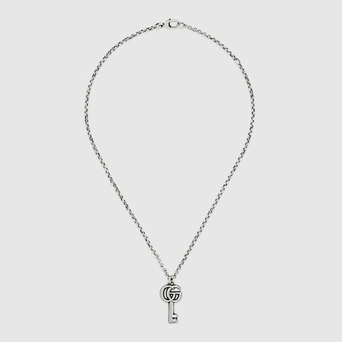 Collar GG Marmont con colgante de llave