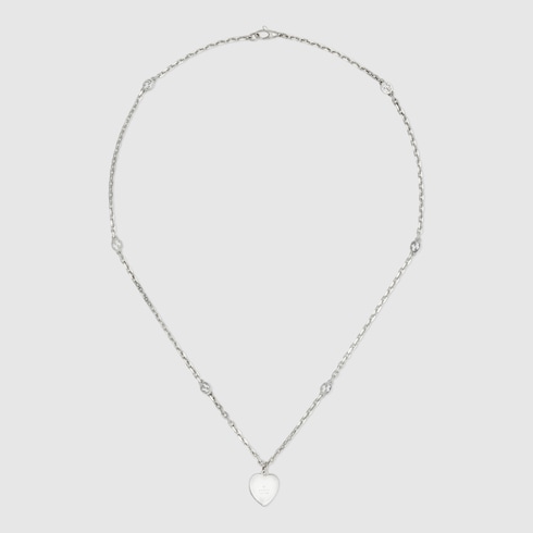 Collar Gucci Heart con GG