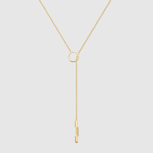 Collana lariat Gucci Link to Love