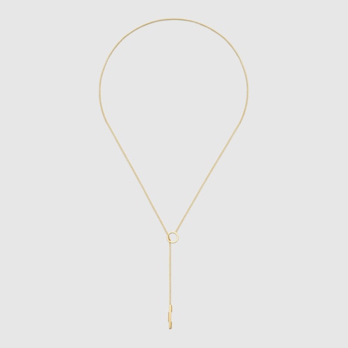 Gucci Link to Love lariat necklace Detail 5