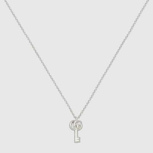 GG Marmont key charm necklace