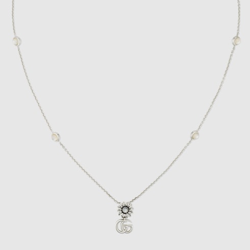Collar GG Marmont de nácar