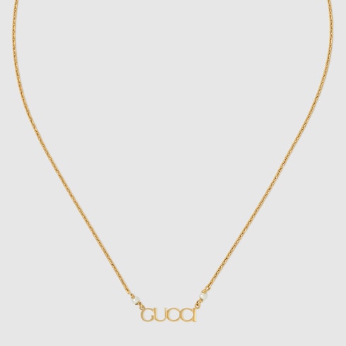 Halskette mit „GUCCI“