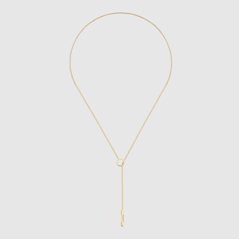 Gucci Link to Love lariat necklace Detail 2